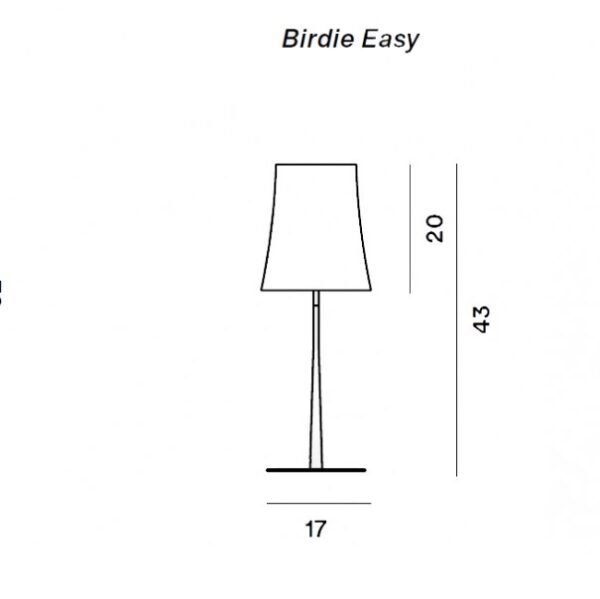 BIRDIE EASY επιτραπέζιο φωτιστικό χαμηλο