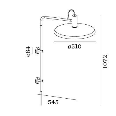 ROOMOR 4.4 SHADE 4 φωτιστικό τοίχου