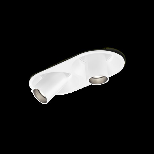 BLIEK ROUND PETIT διπλό χωνευτό spot