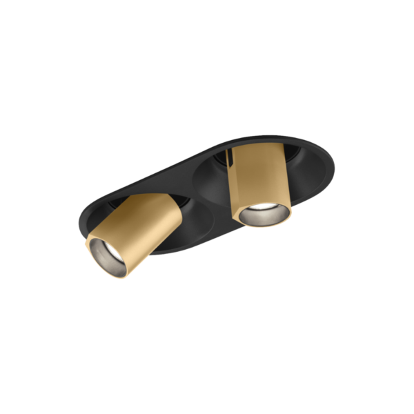 BLIEK ROUND PETIT διπλό χωνευτό spot