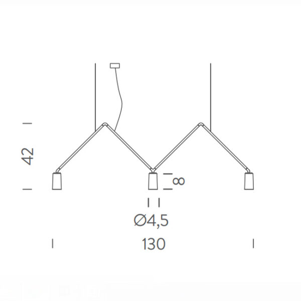 DABLIU SPOT κρεμαστό φωτιστικό