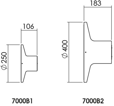 TUBA φωτιστικό τοίχου- οροφής