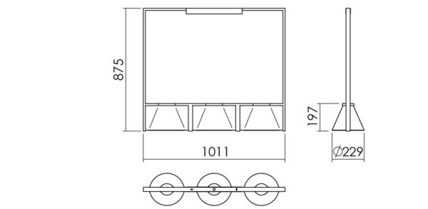 FRAME φωτιστικό κρεμαστό
