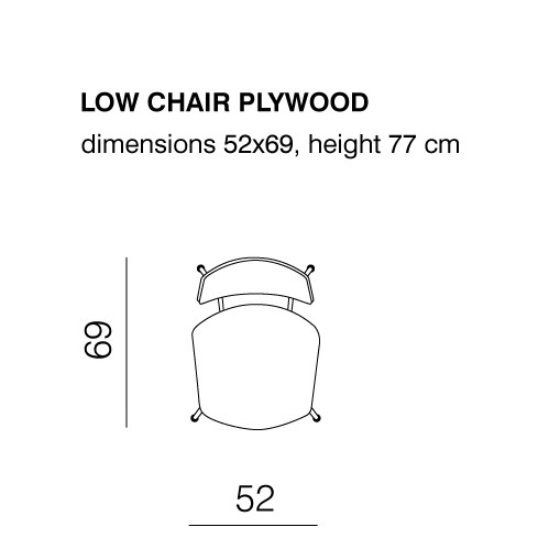 STRAIN χαμηλή καρέκλα