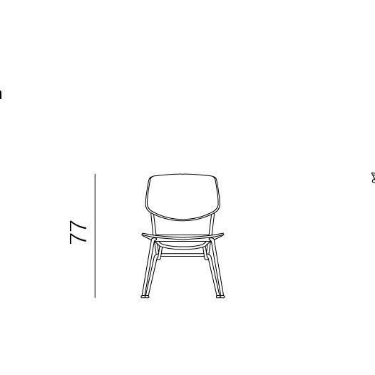 STRAIN χαμηλή καρέκλα