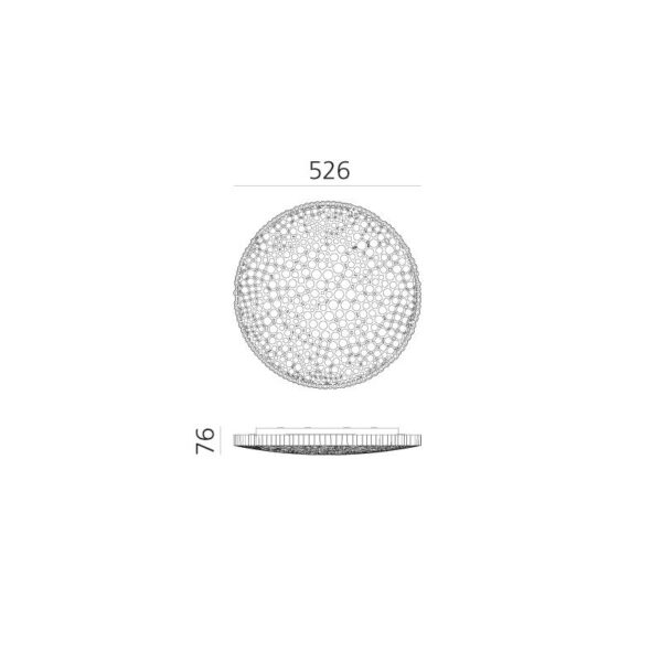 3374-fe32f4f61ef6450db4079d6f2886544a CALIPSO φωτιστικό οροφής - τοίχου