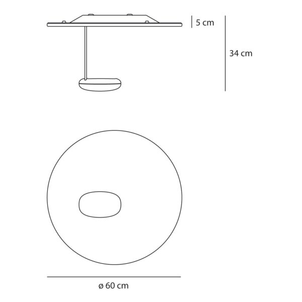 DROPLET MINI φωτιστικό οροφής - τοίχου