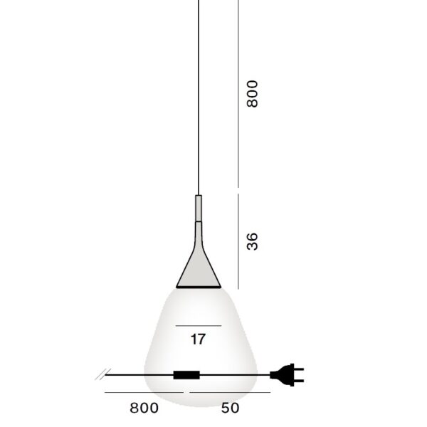 APLOMB κρεμαστό φωτιστικό εξωτερικού χώρου