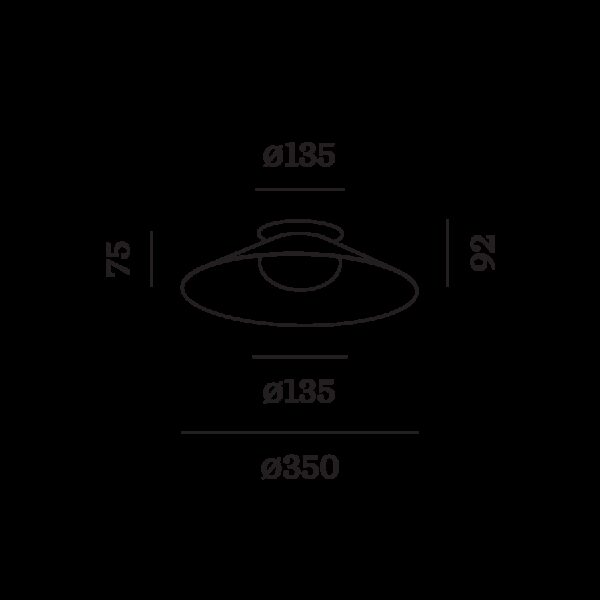 CLEA 1.0 φωτιστικό οροφής - τοίχου