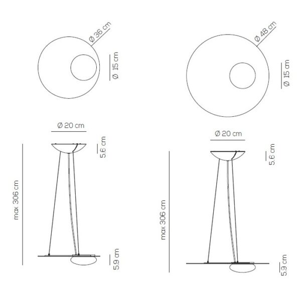 KWIC κρεμαστό φωτιστικό