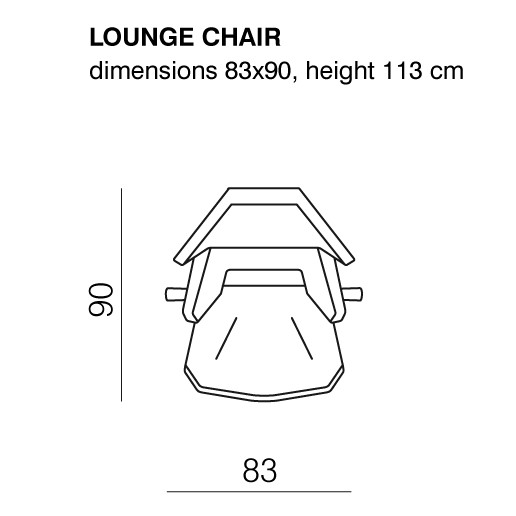 TRIFIDAE πολυθρόνα με πτερύγια
