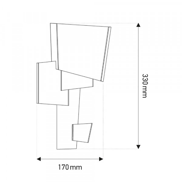 Map 1 φωτιστικό τοίχου