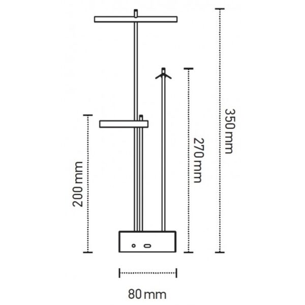 KNOKKE φορητό επιτραπέζιο φωτιστικό