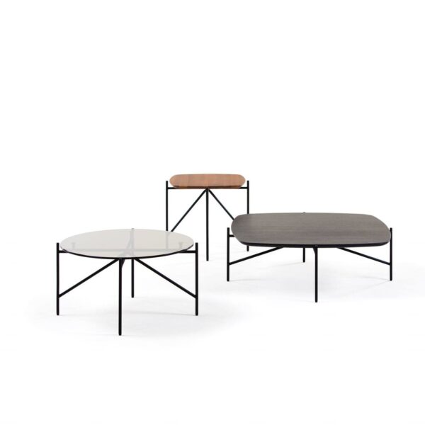 TINKER χαμηλό τετράγωνο τραπέζι 90 x 90cm