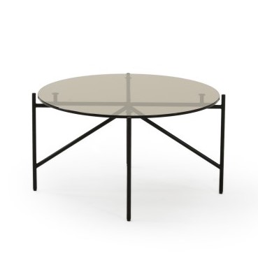 TINKER χαμηλό στρογγυλό τραπέζι Φ 90cm