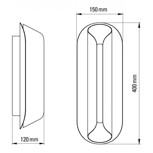 Rosalie φωτιστικό τοίχου