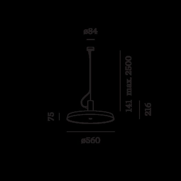 ROOMOR OFFICE κρεμαστό φωτιστικό