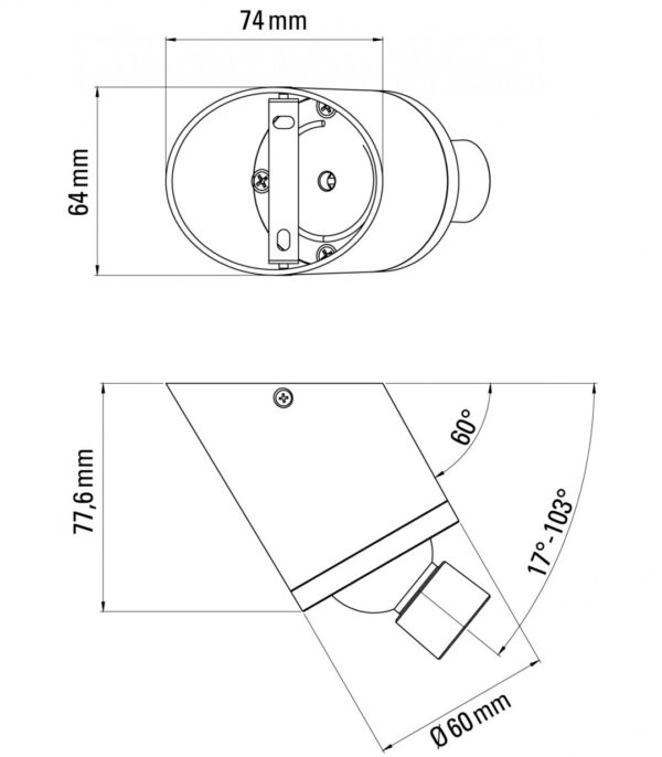 VISION 20/20 φωτιστικό τοίχου