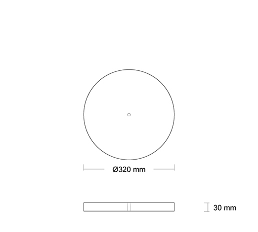 TEMPUS 32 ρολόι τοίχου