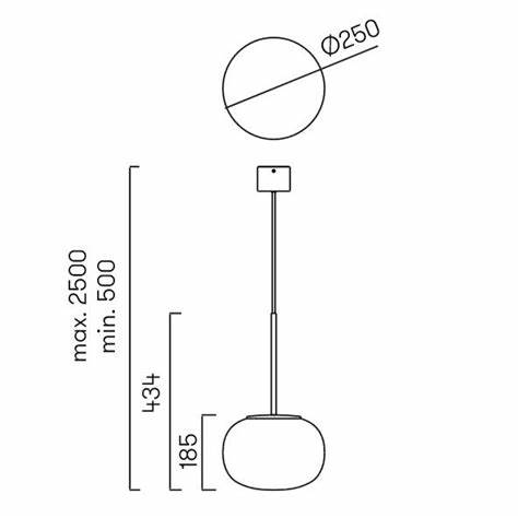 ALIVE SINGLE - GLASS κρεμαστό φωτιστικό