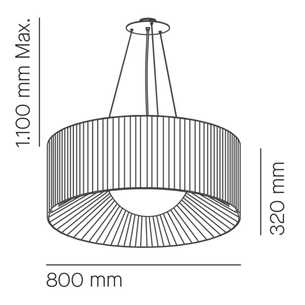 Lap κρεμαστό φωτιστικό