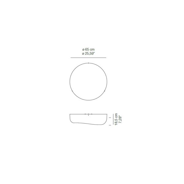 367-5631383bf23143a788fed8532b73085a OLA SLIM φωτιστικό οροφής - τοίχου