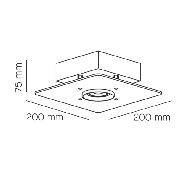 EQUAL 20 φωτιστικό οροφής
