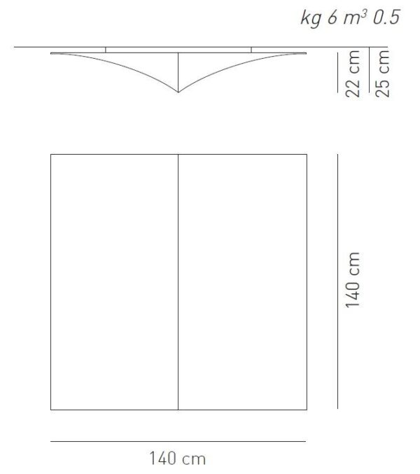 NELLY STRAIGHT φωτιστικό οροφής - τοίχου
