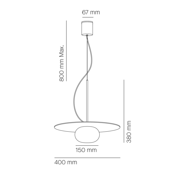 KNOCK φωτιστικό κρεμαστό