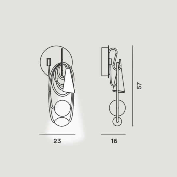 FILO φωτιστικό τοίχου