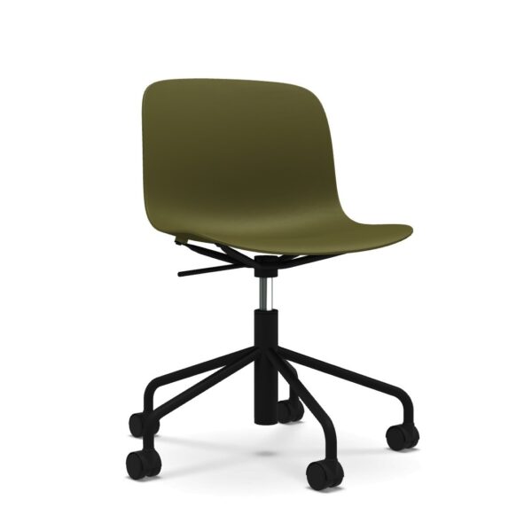 TROY (COLOURED) τροχήλατη καρέκλα