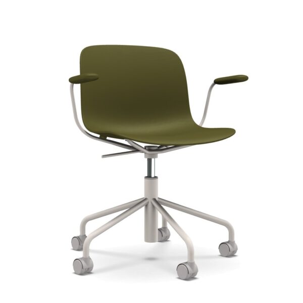 3806-mainImage TROY (COLOURED) τροχήλατη καρέκλα με βραχίονες