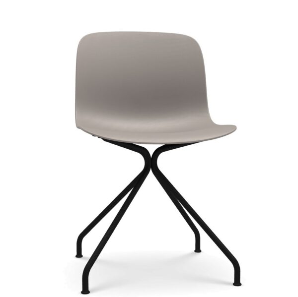 TROY on 4 star base (COLOURED) καρέκλα με μαυρη δομή