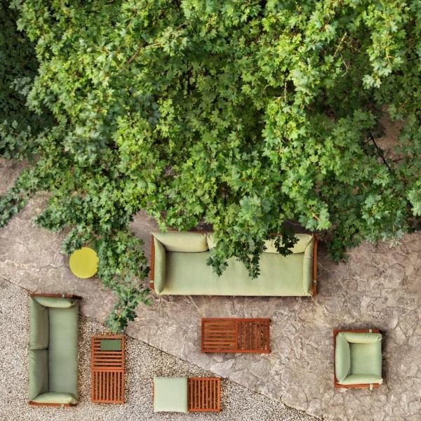 UMOMOKU τριθέσιος καναπές