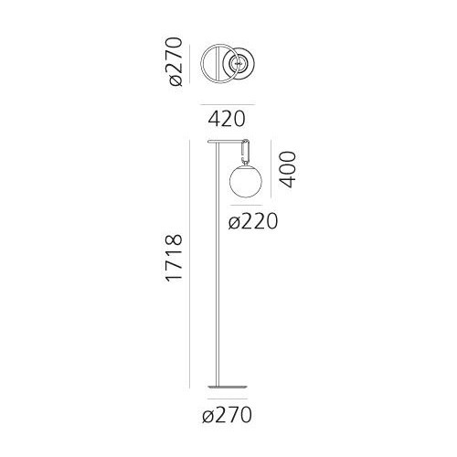nh φωτιστικό δαπέδου