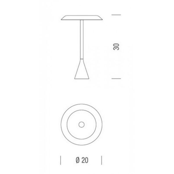 PANAMA MINI φορητό επιτραπέζιο φωτιστικό
