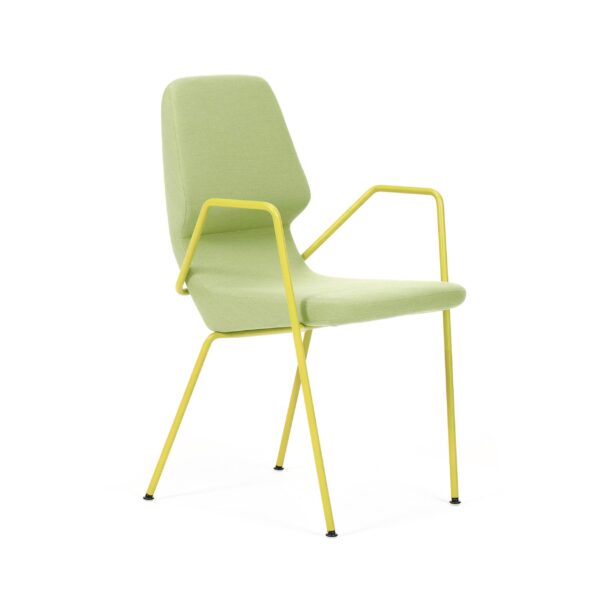 OBLIQUE καρέκλα εξωτερικού χώρου με βραχίονες