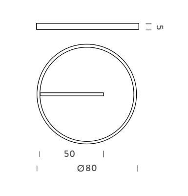 ZIRKOL 85 φωτιστικό οροφής