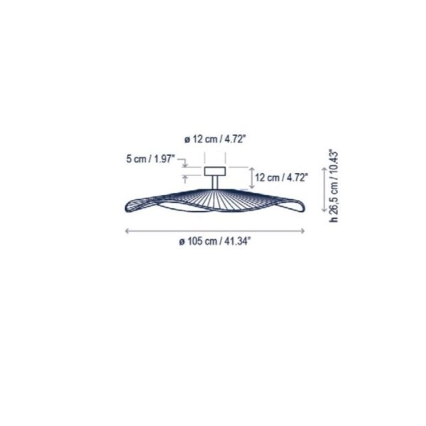 MEDITERRANIA φωτιστικό οροφής