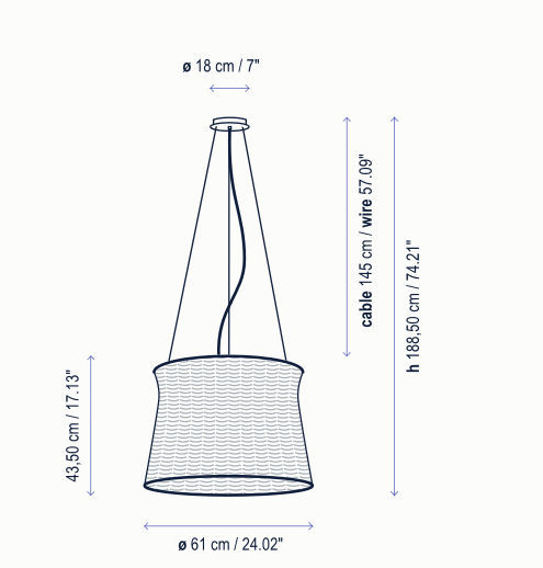 SYRA  OUTDOOR κρεμαστό φωτιστικό