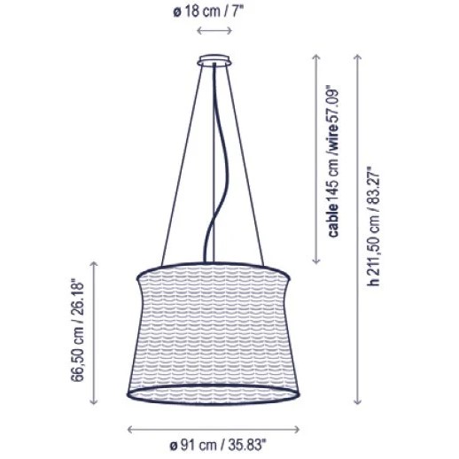 SYRA  OUTDOOR κρεμαστό φωτιστικό