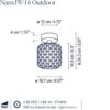 NANS PF/16 OUTDOOR φωτιστικό οροφής