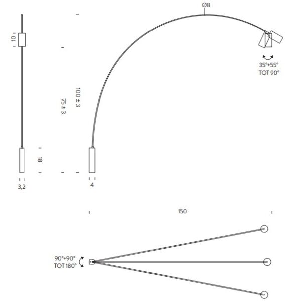 FOX φωτιστικό τοίχου