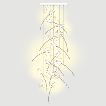 TULIP ROUND φωτιστικό κρεμαστό