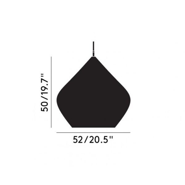 BEAT STOUT κρεμαστό φωτιστικό