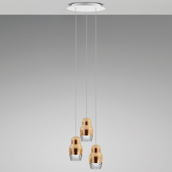 FEDORA 3 κρεμαστό φωτιστικό