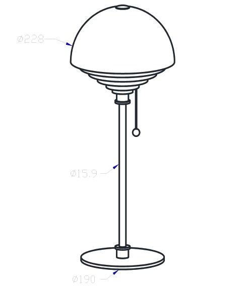 MOTOWN φωτιστικό επιτραπέζιο