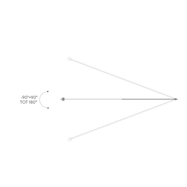 Swan φωτιστικό τοίχου