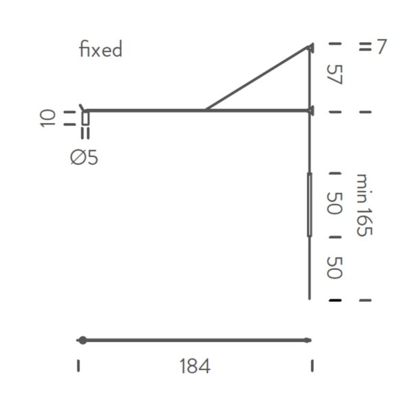 Swan φωτιστικό τοίχου