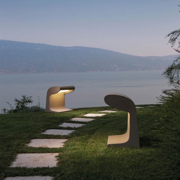 BORNE BÉTON GRANDE φωτιστικό δαπέδου - εξωτερικού χώρου